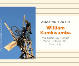 William Kamkwamba, the boy who harnessed the wind