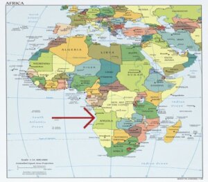 Map of Modern Day Angola where Queen Njinga once ruledQueen Njinga 1648 territory in the Kongo, Finding AfroHistory, Black History