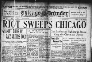 Chicago race riots of 1919