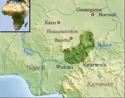 Territory of Historical Kwararafa